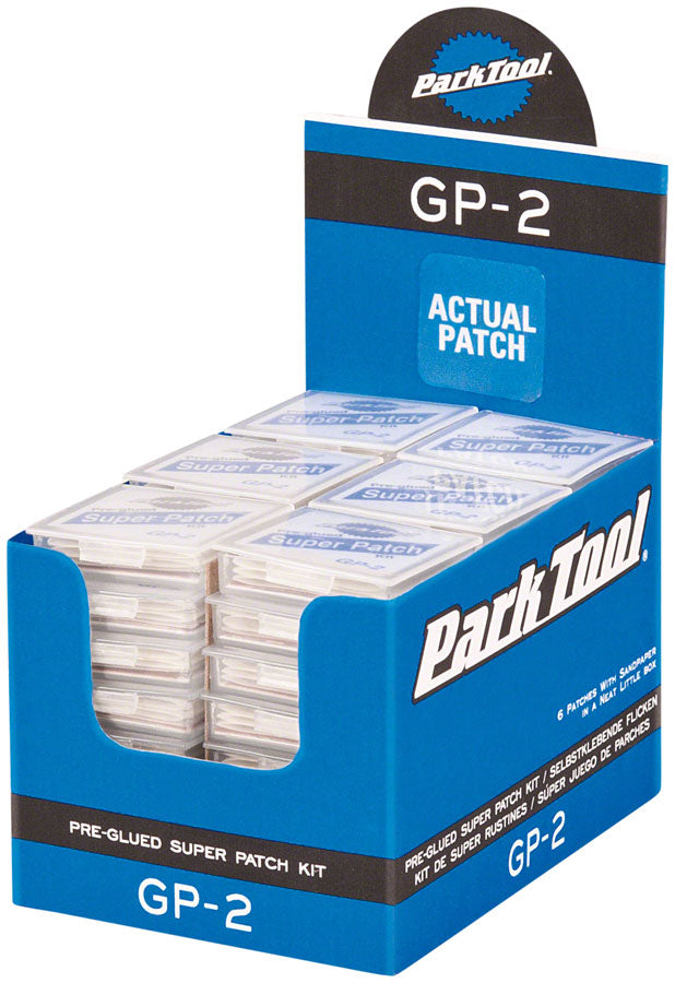 Park Tool Glueless Patch Kit: Display Box with 48 Individual Kits-Goodwynn'sGoodwynn's