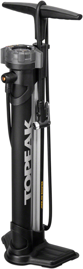 Topeak JoeBlow Booster Floor Pump - 160psi / 11bar SmartHead DX3 Black/Gray-Goodwynn'sGoodwynn's