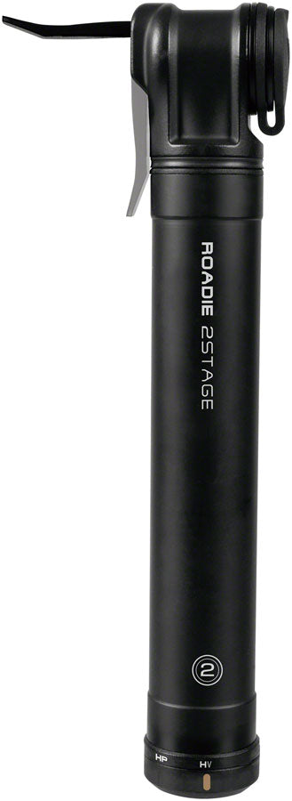 Topeak Roadie Mini Pump - 2Stage 160psi Black-Goodwynn'sGoodwynn's
