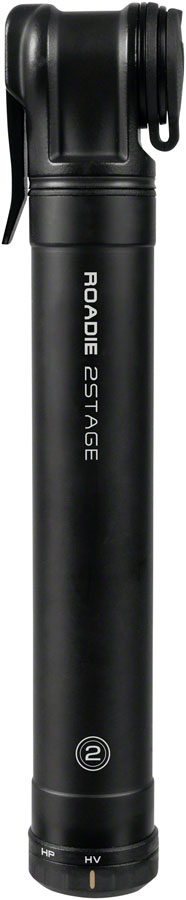 Topeak Roadie Mini Pump - 2Stage 160psi Black-Goodwynn'sGoodwynn's