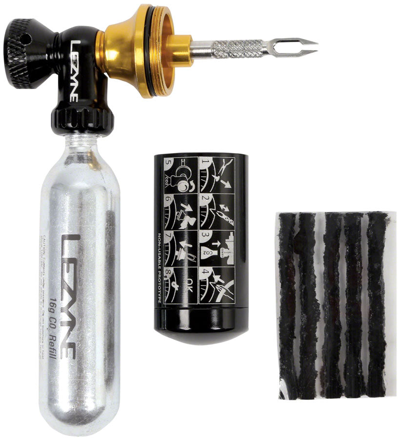 Lezyne CO2 Blaster Inflater and Tubeless Repair Kit with two 20g Cartridges-Goodwynn'sGoodwynn's