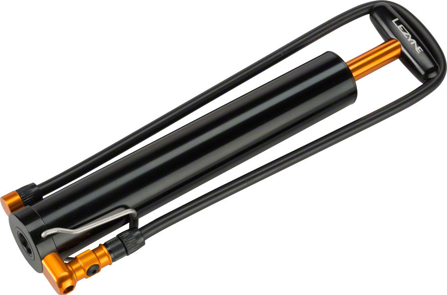 Lezyne Micro Floor Drive XL Large Volume 35psi Handpump- with Foot Peg Black-Goodwynn'sGoodwynn's