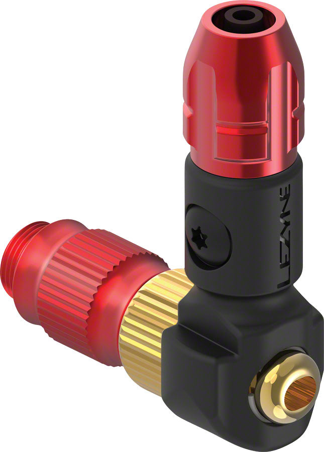 Lezyne ABS-1 Pro HP Pump Chuck Head: Red-Goodwynn'sGoodwynn's
