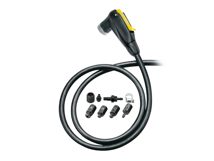 Topeak SmartHead Presta/Schrader Valve Upgrade 38" Hose Retrofits Most Pumps-Goodwynn'sGoodwynn's