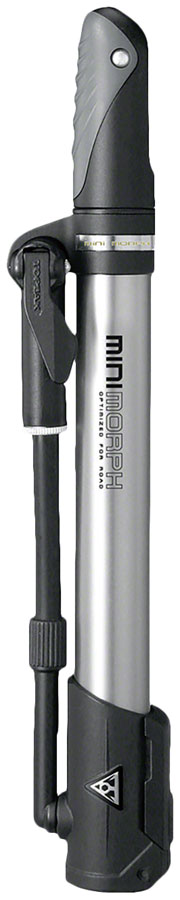 Topeak Mini Morph Mini Pump - 160psi Silver/Black-Goodwynn'sGoodwynn's