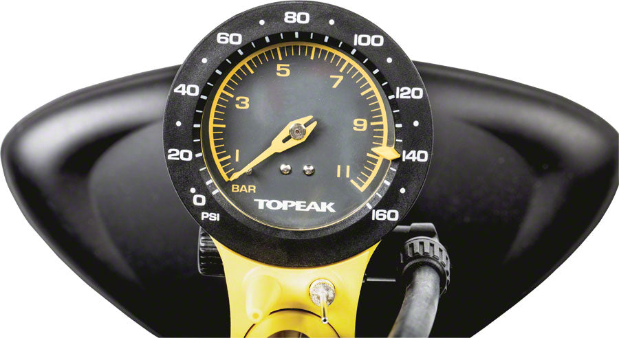 Topeak JoeBlow Sport III Floor Pump Yellow-Goodwynn'sGoodwynn's