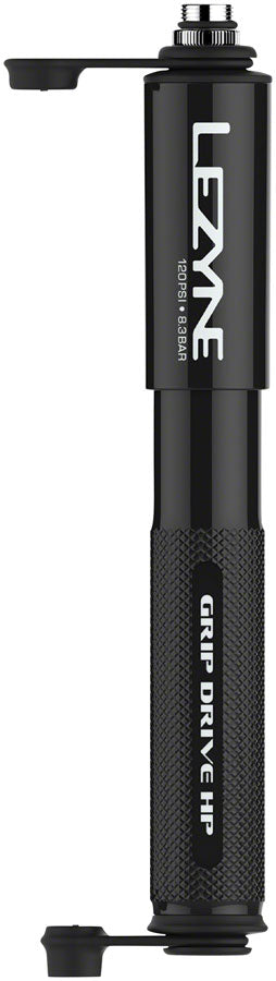 Lezyne Grip Drive HP Frame Pump SM  - Black-Goodwynn'sGoodwynn's