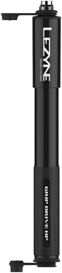Lezyne Grip Drive HP Frame Pump MD  - Black-Goodwynn'sGoodwynn's