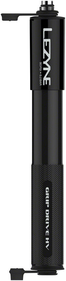 Lezyne Grip Drive HV Frame Pump MD  - Black-Goodwynn'sGoodwynn's