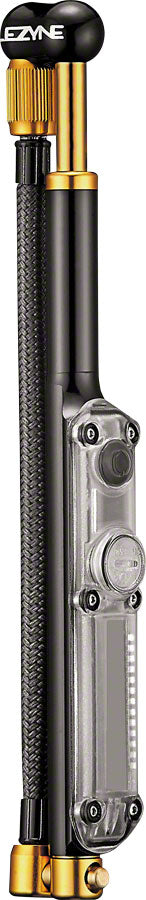 Lezyne Digital Shock Drive Pump 350 psi with zero-loss chuck head Black/Gold-Goodwynn'sGoodwynn's