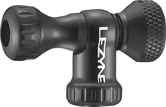 Lezyne Control Drive Co2 Slip fit head only Black-Goodwynn's