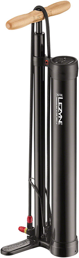 Lezyne Digital Pressure Over Drive: ABS-1 Chuck Black-Goodwynn'sGoodwynn's