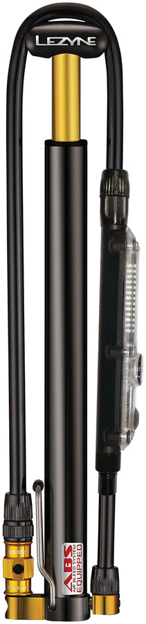 Lezyne Micro Floor Drive HPDG- High Pressure Digital Gauge Frame Pump Black-Goodwynn's