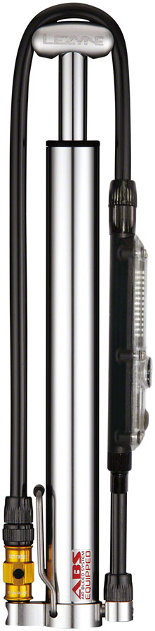 Lezyne Micro Floor Drive HVDG- High Volume Digital Gauge Frame Pump Silver-Goodwynn's