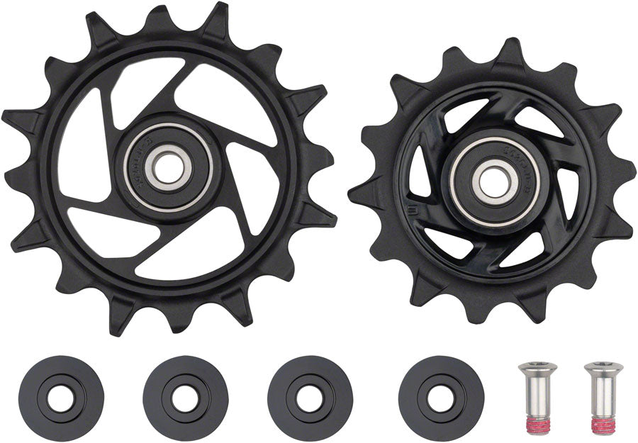 SRAM XX Eagle T-Type AXS Rear Derailleur Pulley Kit - 14t Upper 16t Lower-Goodwynn'sGoodwynn's