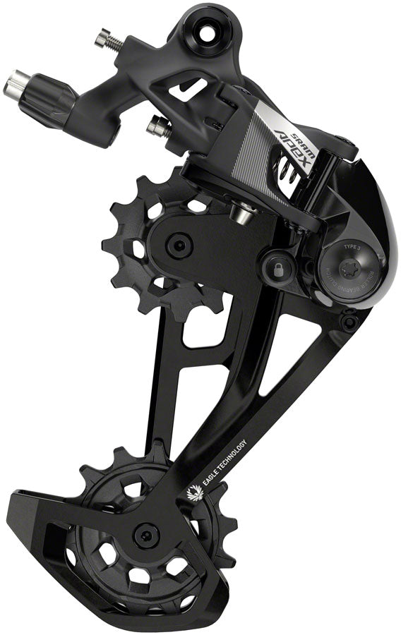 SRAM Apex Eagle Rear Derailleur - 12-Speed Long Cage 52t Max Black D1-Goodwynn'sGoodwynn's