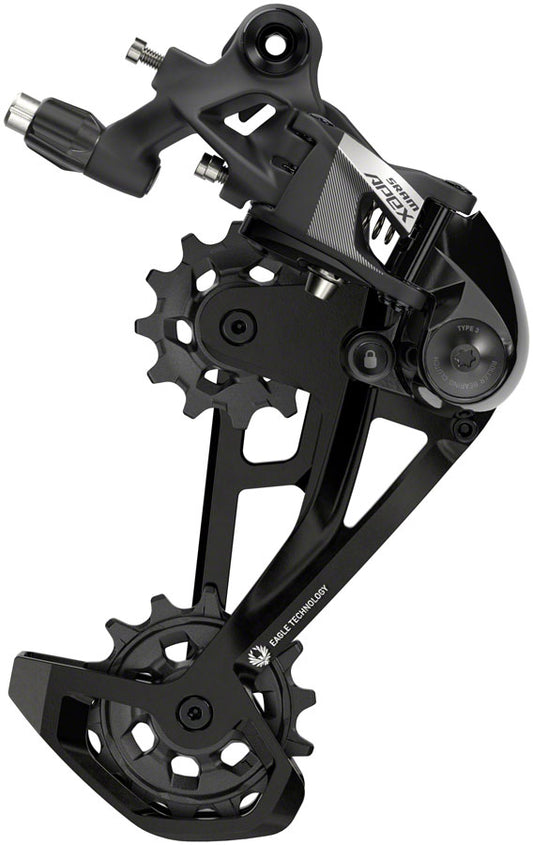 SRAM Apex Eagle Rear Derailleur - 12-Speed Long Cage 52t Max Black D1-Goodwynn's