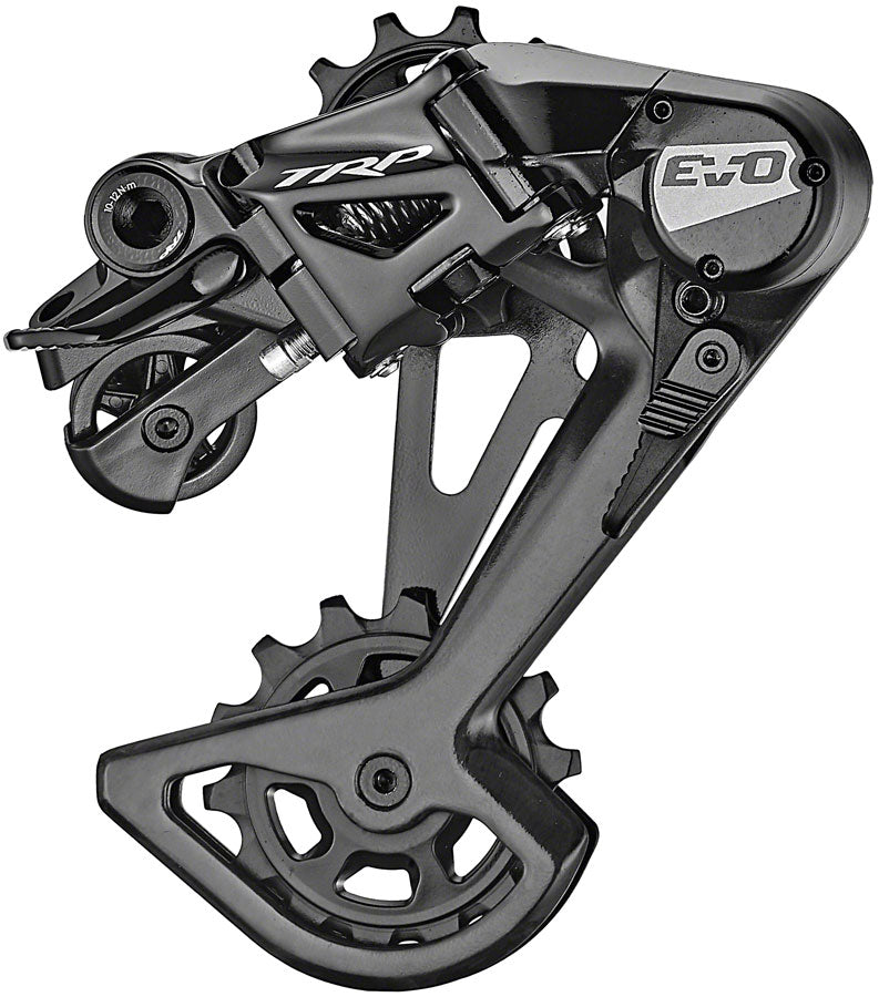 TRP RD-M9050-L EVO12 Rear Derailleur - 12-Speed Long Cage 52t Max Clutched Carbon Outer Cage BLK/Silver-Goodwynn'sGoodwynn's