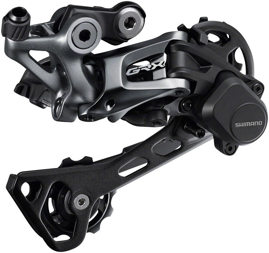 Shimano GRX RD-RX812 Rear Derailleur - 11-Speed Long Cage BLK With Clutch For 1x 42t Low Sprocket Max-Goodwynn'sGoodwynn's