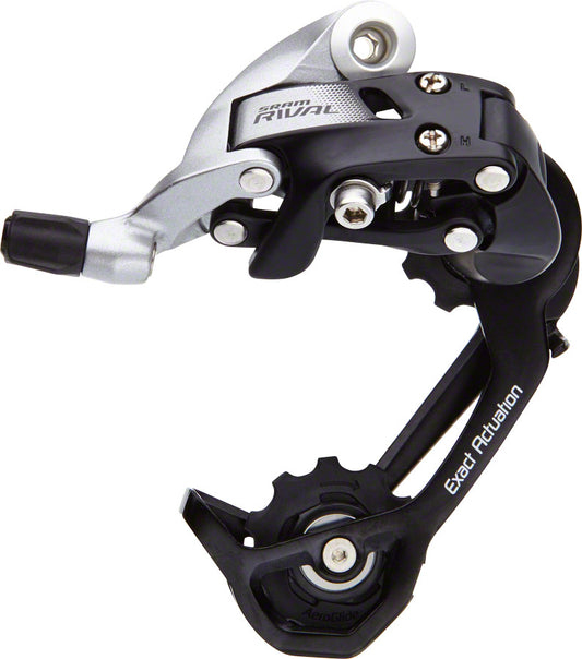 SRAM Rival 22 WiFli Rear Derailleur - 11 Speed Medium Cage Black/Silver-Goodwynn's