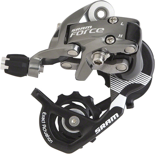 SRAM Force Rear Derailleur - 10 Speed Short Cage Black-Goodwynn's