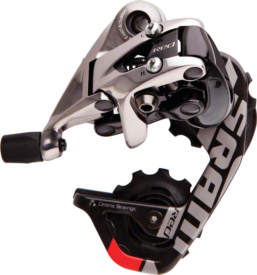 SRAM Red Rear Derailleur - 10 Speed Short Cage Black/Silver-Goodwynn'sGoodwynn's