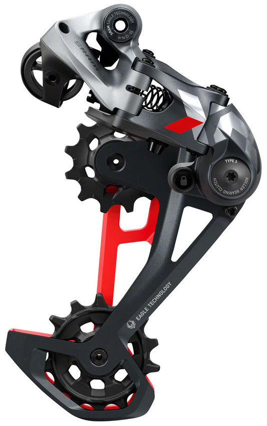 SRAM X01 Eagle Rear Derailleur - 12-Speed Long Cage 52t Max Red-Goodwynn's