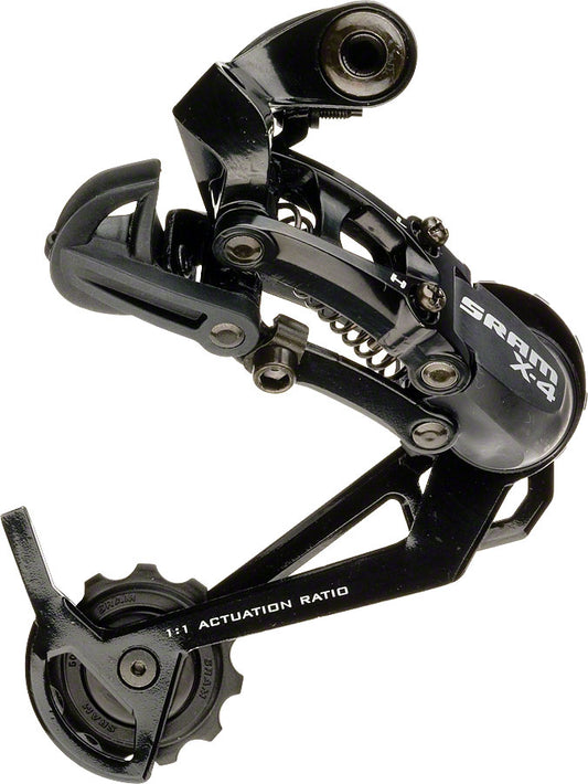 SRAM X4 Rear Derailleur - 789 Speed Long Cage Black-Goodwynn's