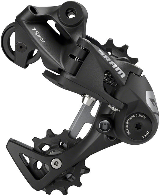SRAM GX DH Rear Derailleur - 7-Speed Medium Cage Black with Clutch A3-Goodwynn's