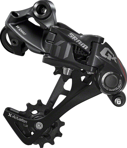 SRAM GX Rear Derailleur - 11 Speed Long Cage Red 1x With Clutch-Goodwynn's
