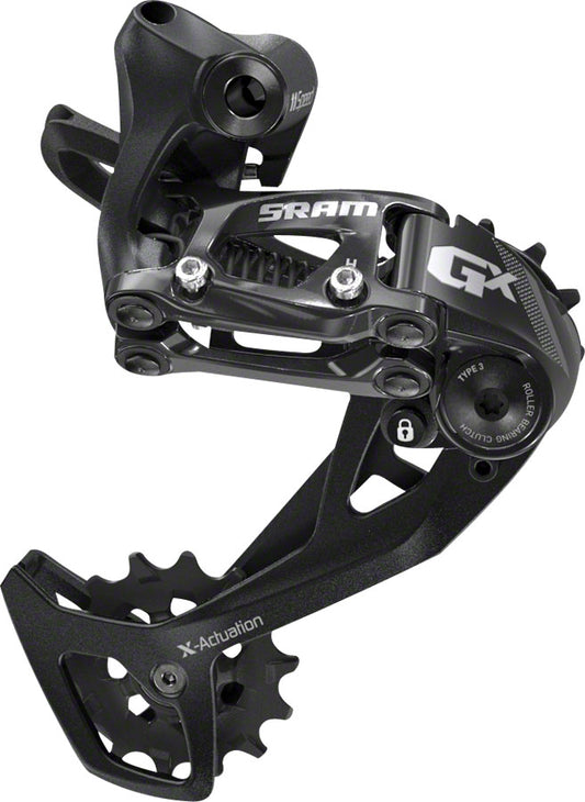SRAM GX Rear Derailleur - 11 Speed Medium Cage Black 2x With Clutch-Goodwynn's