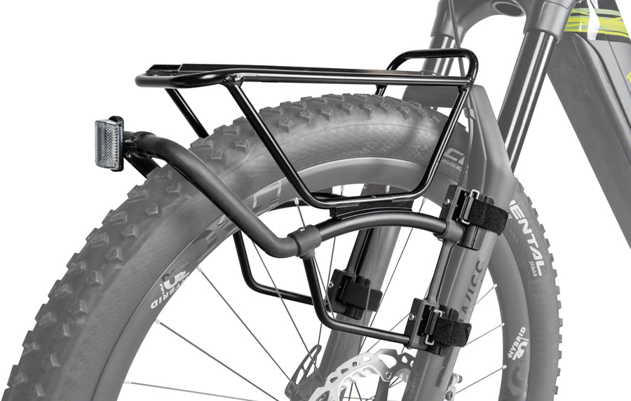 Topeak TetraRack M1 Front Rack for MTB - Fork Blade Strap Mount Black-Goodwynn'sGoodwynn's