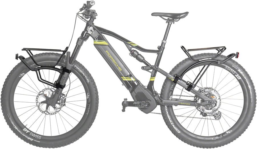 Topeak TetraRack M1 Front Rack for MTB - Fork Blade Strap Mount Black-Goodwynn'sGoodwynn's