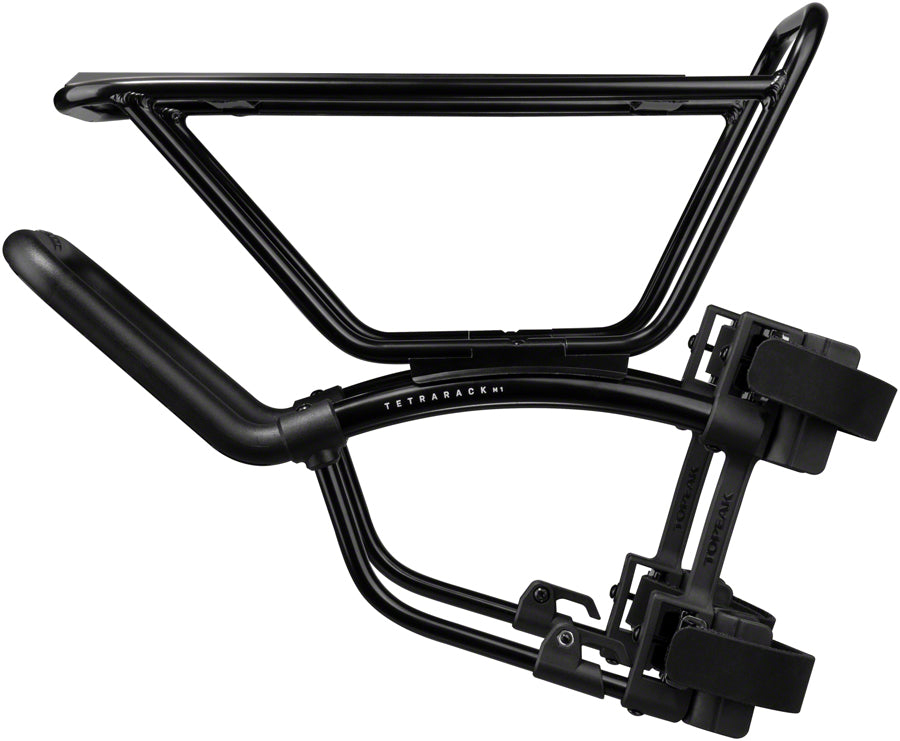Topeak TetraRack M1 Front Rack for MTB - Fork Blade Strap Mount Black-Goodwynn'sGoodwynn's