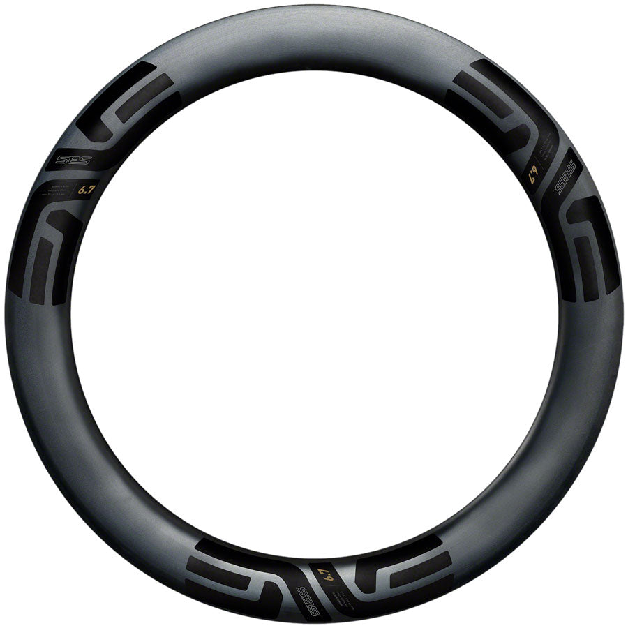 ENVE Composites SES 6.7 Rear Rim - 700 Disc 24H Black-Goodwynn'sGoodwynn's