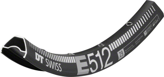DT Swiss E 512 Rim - 29" Disc Black 32H