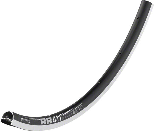 DT Swiss RR 411 Rim - 700 Rim Black 28H-Goodwynn's