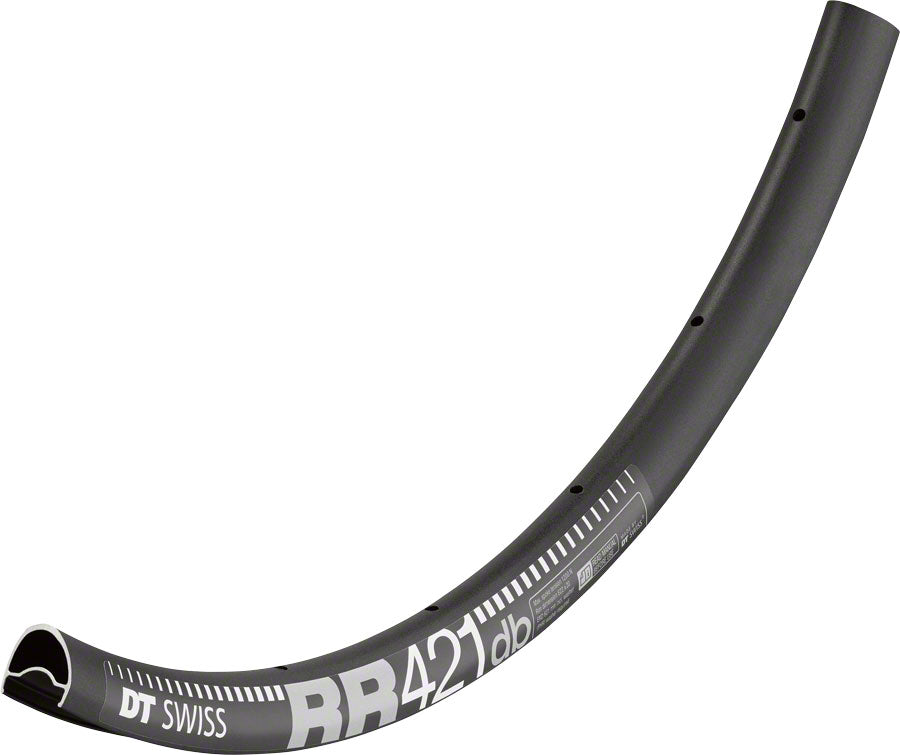 DT Swiss RR 421 Rim - 700 Disc Black 32H Asymmetric-Goodwynn'sGoodwynn's