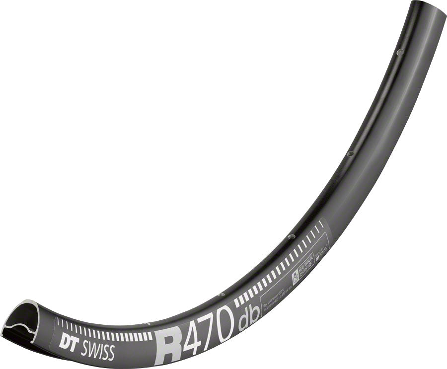 DT Swiss R 470 Rim - 700 Disc Black 24H-Goodwynn'sGoodwynn's