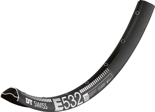 DT Swiss E 532 Rim - 27.5" Disc Black 28H