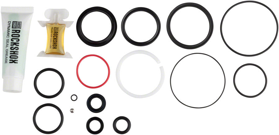 RockShox Rear Shock Service Kit - 200 Hour/1 Year Super Deluxe Thru-Shaft TREK 2021 C1-Goodwynn'sGoodwynn's