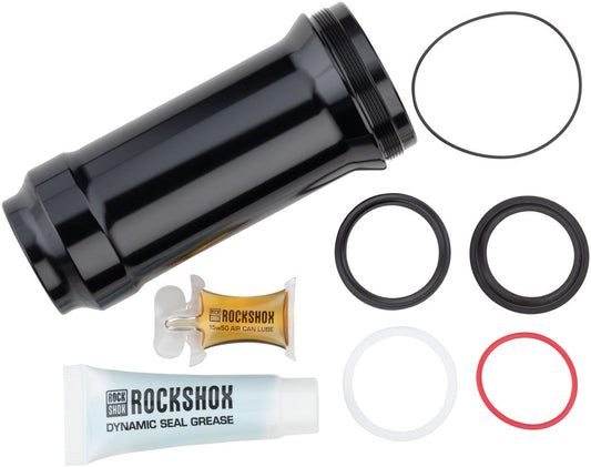 RockShox Rear Shock Air Can Assembly - DebonAir V2 165/190 x 37.5-45mm Deluxe/Super Deluxe A1-B2 2017+ BLK