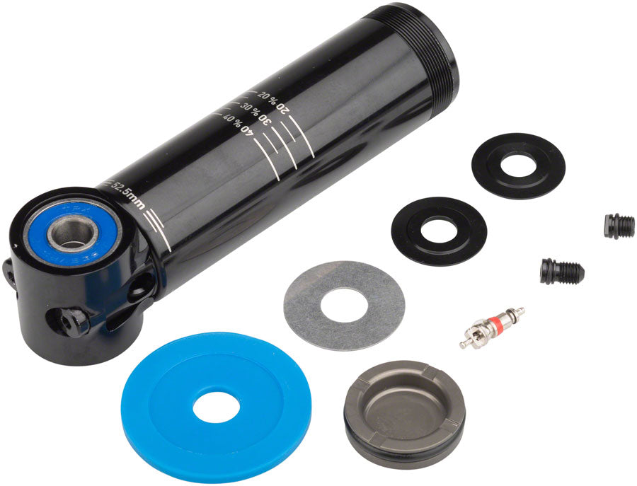 RockShox Rear Shock Damper Body IFP - Bearing Eyelet 52.5mm stroke 55mm plus 2.5mm Travel Spacer Deluxe A1 Super Deluxe A1 Fast Bl-Goodwynn'sGoodwynn's