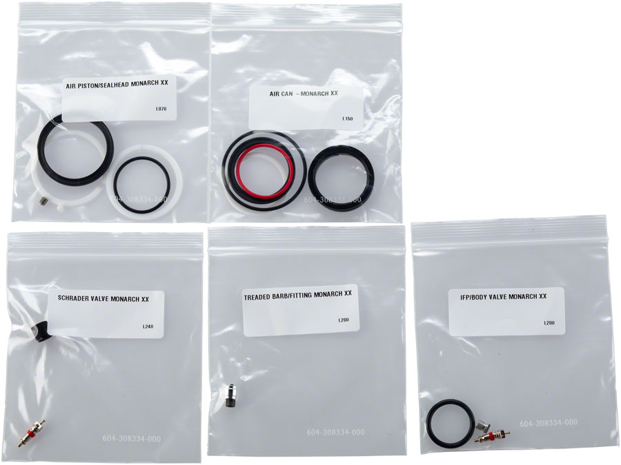 RockShox Basic Service Kit Full for Monarch XX (2012-13)-Goodwynn'sGoodwynn's