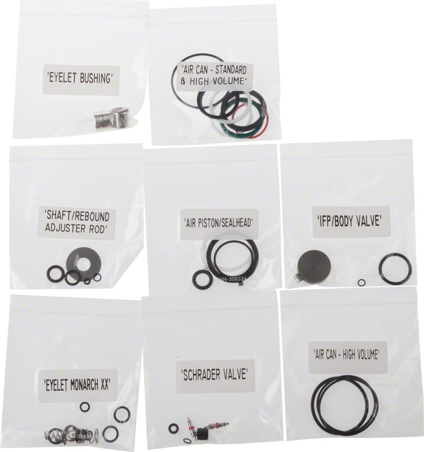 RockShox Rear Shock Service Kit - Monarch XX B1 2014+-Goodwynn'sGoodwynn's
