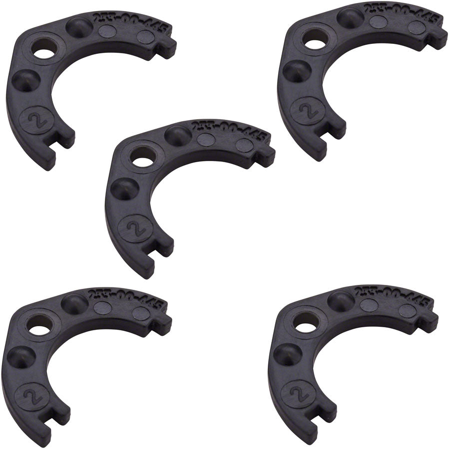 FOX Travel Spacers - 2022 DHX 2.5mm Quantity 10 (5 Pair)-Goodwynn'sGoodwynn's