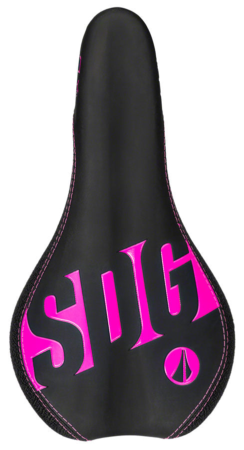 SDG Fly Jr Saddle Steel Rails - Blk/Pink-Goodwynn'sGoodwynn's