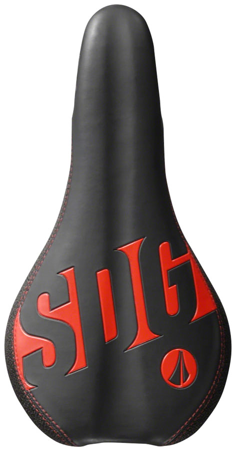 SDG Fly Jr Saddle Steel Rails - Blk/Red-Goodwynn'sGoodwynn's