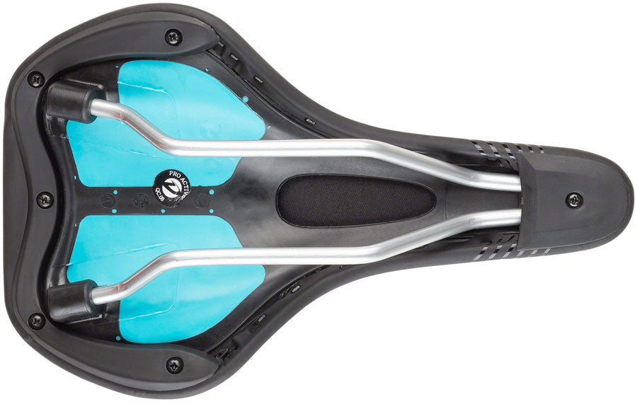 MSW SDL-164 Spin Fitness Saddle - Steel Black-Goodwynn'sGoodwynn's