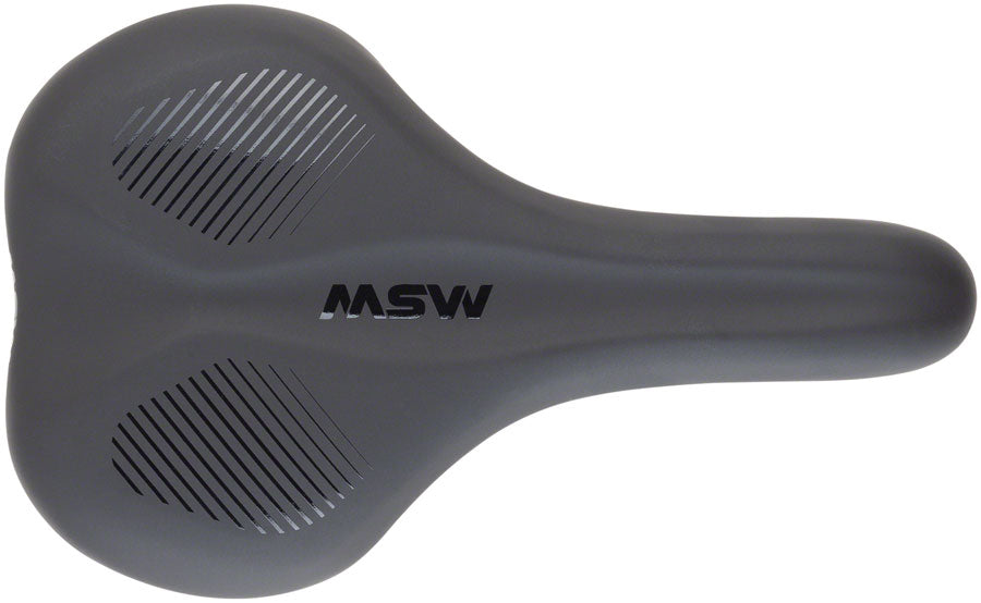MSW SDL-173 Spin Fitness Saddle - Steel Black-Goodwynn'sGoodwynn's